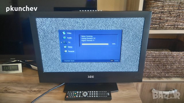 Телевизор 21,6" с DVD, SDcard, USB, снимка 14 - Телевизори - 25674464