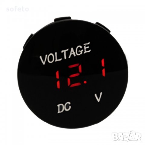 ВОДОУСТОЙЧИВ Уникален Волтметър 6-30в LED акумулатор мултицет волтмер, снимка 2 - Друга електроника - 23676448