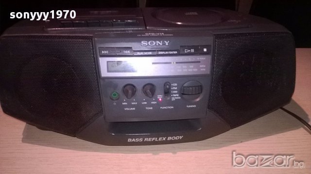 sony cfd-v14 cd/radio cassette corder-внос швеицария, снимка 12 - Ресийвъри, усилватели, смесителни пултове - 12794227