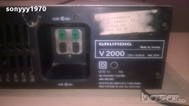 grundig v2000 stereo amplifier-внос швеицария, снимка 11 - Ресийвъри, усилватели, смесителни пултове - 16192067
