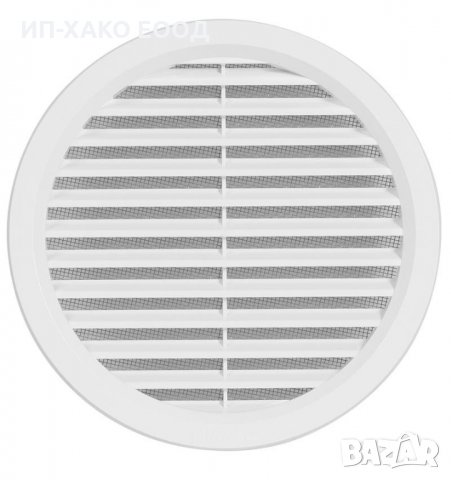Пластмасова вентилационна решетка - кръгла - ХАКО , снимка 1 - Строителни материали - 22756107
