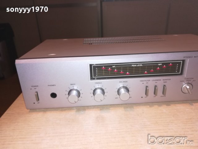 sanyo stereo amplifier-made in japan-внос швеицария, снимка 9 - Ресийвъри, усилватели, смесителни пултове - 20743304