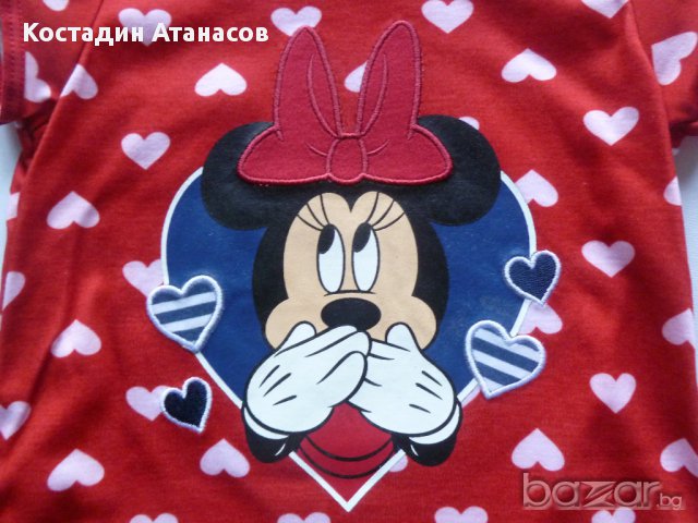 Disney Minnie Mouse / Дисни Мини Маус нощница 12-18 месеца , снимка 2 - Други - 17776057