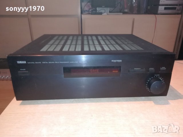 Yamaha Dsp-e580 Digital Sound Processing Amplifier-внос швеицария