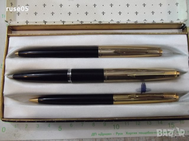 Комплект "PARKER" - писалка , химикал и пиромолив, снимка 3 - Други ценни предмети - 25129738