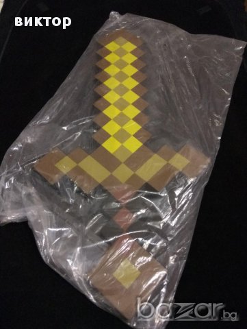 Диамантен меч Майнкрафт 60см  кирка Minecraft Маинкрафт, снимка 8 - Рисуване и оцветяване - 16446783