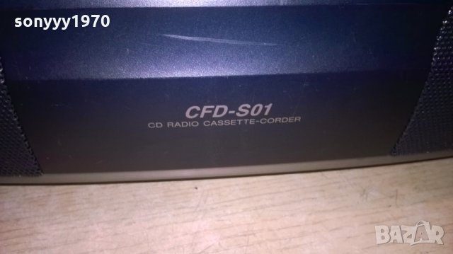 sony cfd-s01 cd tuner amplifier deck-внос швеицария, снимка 9 - Ресийвъри, усилватели, смесителни пултове - 24066862