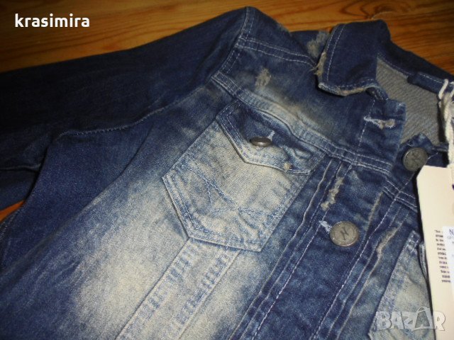 дънково яке-тренч ''Negative''-размер М-Л, снимка 6 - Якета - 22312190