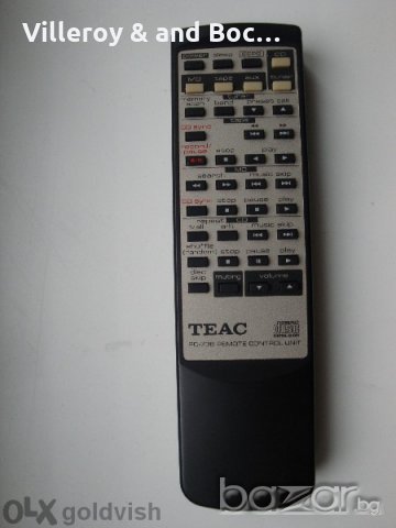 TEAC дистанционни, снимка 3 - Аудиосистеми - 19968254