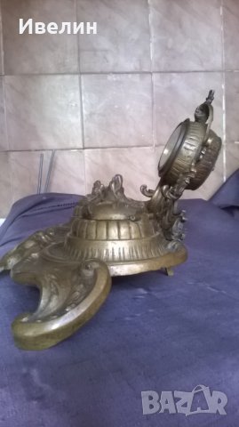 стара мастилница рококо, снимка 4 - Антикварни и старинни предмети - 25338196