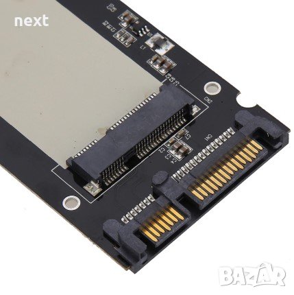 Адаптер mSATA SSD към 2.5" SATA, снимка 4 - Кабели и адаптери - 12059219