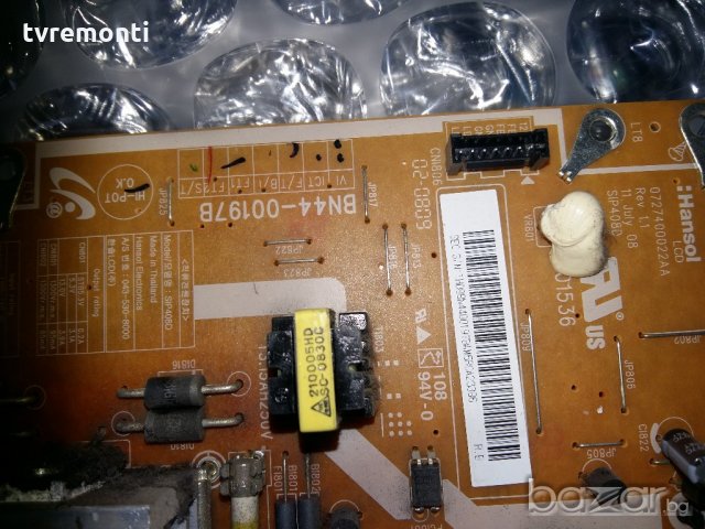 LCD POWER BOARD BN44-00197B, снимка 2 - Части и Платки - 20834086