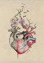 Картичка "Сърце" /отпечатана от авторска илюстрация/, снимка 2