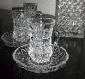 Кристален сервиз за арабски, турски чай, снимка 1 - Други стоки за дома - 13657999