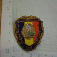 Значка "MILITAR DE FRUNTE - ROMANIA", снимка 1 - Други ценни предмети - 7676481