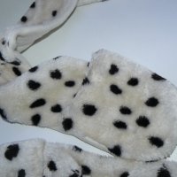 Шапка, шал, ръкавички Куче – 3 в 1 – 56см, 3.5г до 7 години, снимка 3 - Шапки, шалове и ръкавици - 23956414