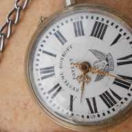 Швейцарски джобен часовник , снимка 3 - Антикварни и старинни предмети - 12696913
