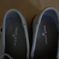 Дамски бели мокасини Мат Стар, снимка 6 - Дамски ежедневни обувки - 19106971