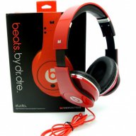 HiFi стерео слушалки Beats STUDIO RED by Dr.DRE - най-високо качество реплика - червени, снимка 3 - Слушалки и портативни колонки - 10951141