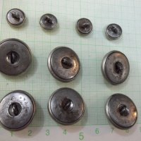 Лот от железничарски царски метални копчета, снимка 7 - Други ценни предмети - 25652888