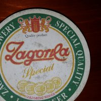 Подложка за бира Zagorka, снимка 2 - Други - 24063377
