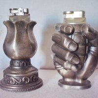 Стара запалка от цв.метал, снимка 8 - Антикварни и старинни предмети - 23075726