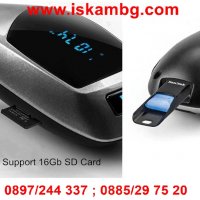 Стилен Bluetooth трансмитер за автомобил с високоговорител X5 -код X5 1619, снимка 13 - Аксесоари и консумативи - 26176780