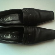 №39 Caprice черни от естествена кожа, снимка 2 - Дамски ежедневни обувки - 12314739