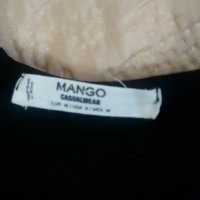 Рокля в черно с дантела Mango, снимка 5 - Рокли - 25710536