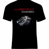 Игра на Тронове Game of Thrones The Northeast Remembers Тениска Мъжка/Дамска S до 2XL, снимка 1 - Тениски - 14354083
