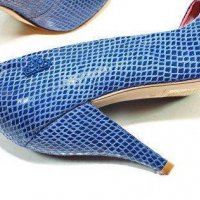 FORNARINA-нови сини обувки Форнарина-39 номер , снимка 10 - Дамски обувки на ток - 19705918