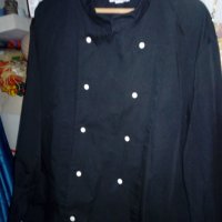 Черна куртка готвач CHAUD DEVANT, снимка 1 - Други - 24657578