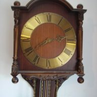 Стар механичен стенен часовник, снимка 5 - Антикварни и старинни предмети - 16638714