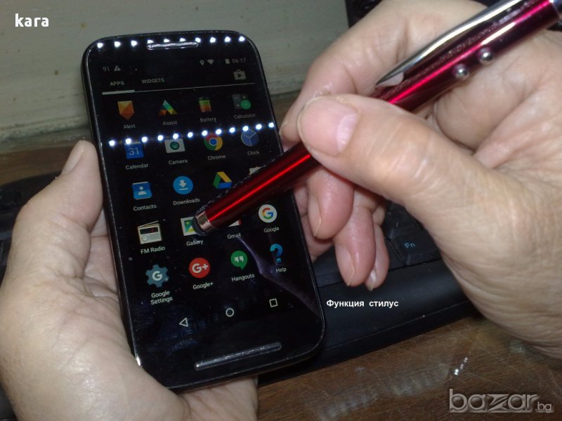 Стилус  4 в 1 за смартфон, снимка 1