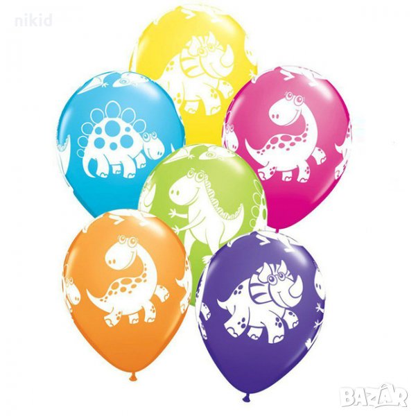 10 бр балони Динозаври за парти рожден ден украса балон динозавър, снимка 1