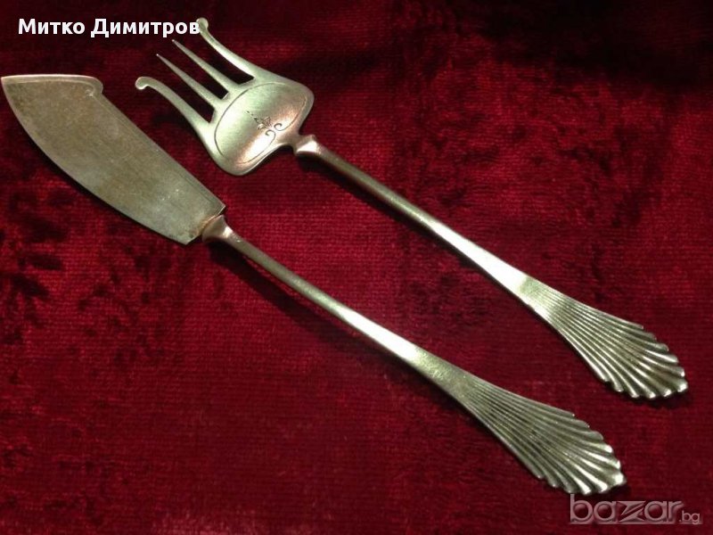 СРЕБЪРЕН КОМПЛЕКТ ЗА МИДИ И ДР., снимка 1