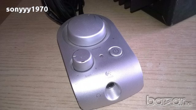 SOLD OUT-Logitech z-2300 subwoofer-40х30х30см-с усилвател-внос швеицария, снимка 13 - Тонколони - 17558537