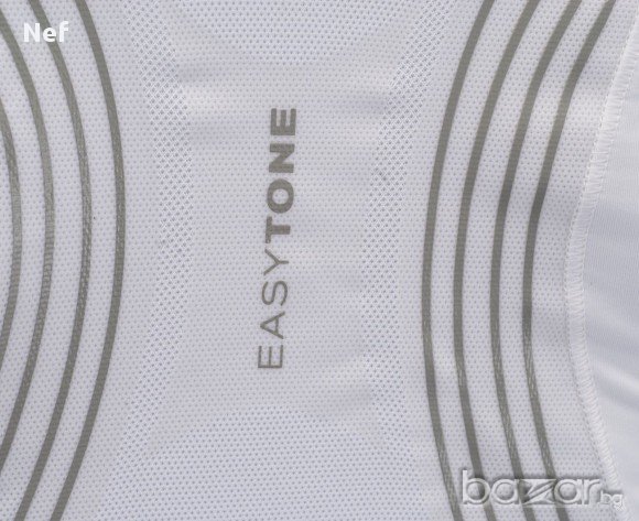 Фитнес тениска Reebok Easytone Short Sleeve Taped Toning Top , снимка 2 - Тениски - 17463814