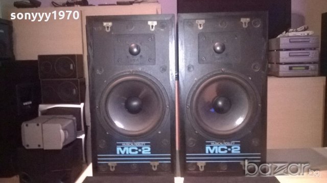 musical fdelity mc-2 made in elgland-49х29х26см-внос англия, снимка 3 - Тонколони - 18814811