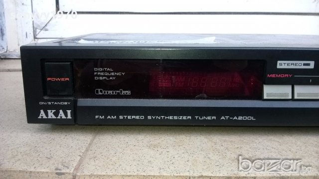 akai stereo tuner-made in japan-внос швеицария, снимка 3 - Ресийвъри, усилватели, смесителни пултове - 19957816