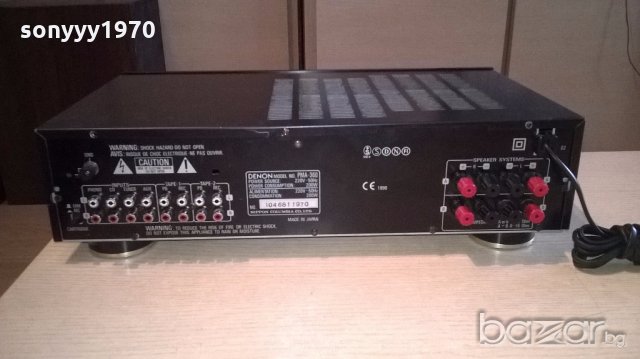 denon pma-360-stereo amplifier-made in japan-внос швеицария, снимка 11 - Ресийвъри, усилватели, смесителни пултове - 18349934