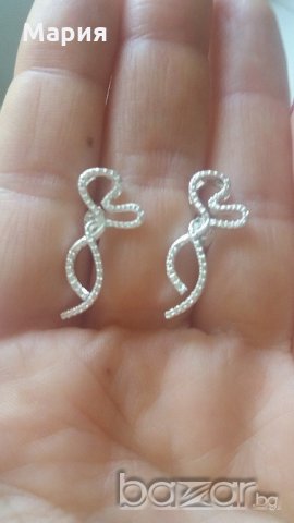 сребърни панделки, снимка 8 - Бижутерийни комплекти - 21465592