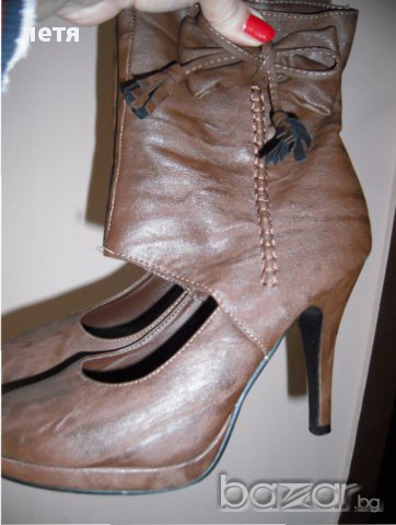 красиви боти, снимка 1 - Дамски обувки на ток - 13200605