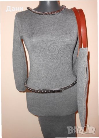 Дълга рокля по- тялото  Zara Knit, снимка 2 - Рокли - 22956798