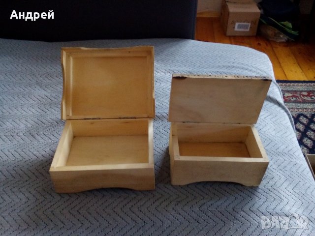 Дървена кутия,кутии, снимка 5 - Антикварни и старинни предмети - 22167794
