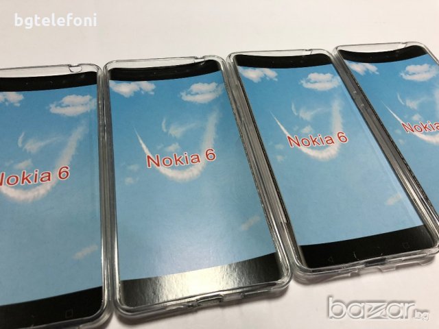 Nokia 6  цветен силиконов гръб, снимка 3 - Калъфи, кейсове - 20377153