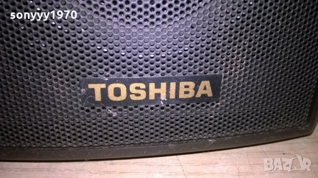 toshiba-тонколона-23х16х11см-внос швеицария, снимка 4 - Тонколони - 23749235