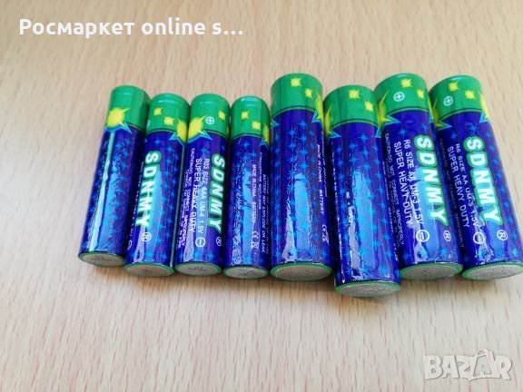Батерии SDNMY 1.5V ААА(R03) и АА (R6) Super Heavy Duty, снимка 2 - Друга електроника - 23595536
