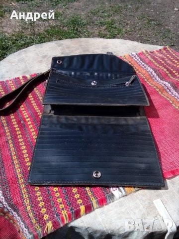 Стара мъжка чантичка за документи, снимка 4 - Антикварни и старинни предмети - 24943424