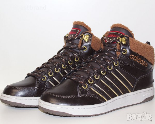 Adidas Neo HOOPS LX MID F98571 номер 42 Оригинални Зимни Обувки, снимка 4 - Мъжки боти - 23748454